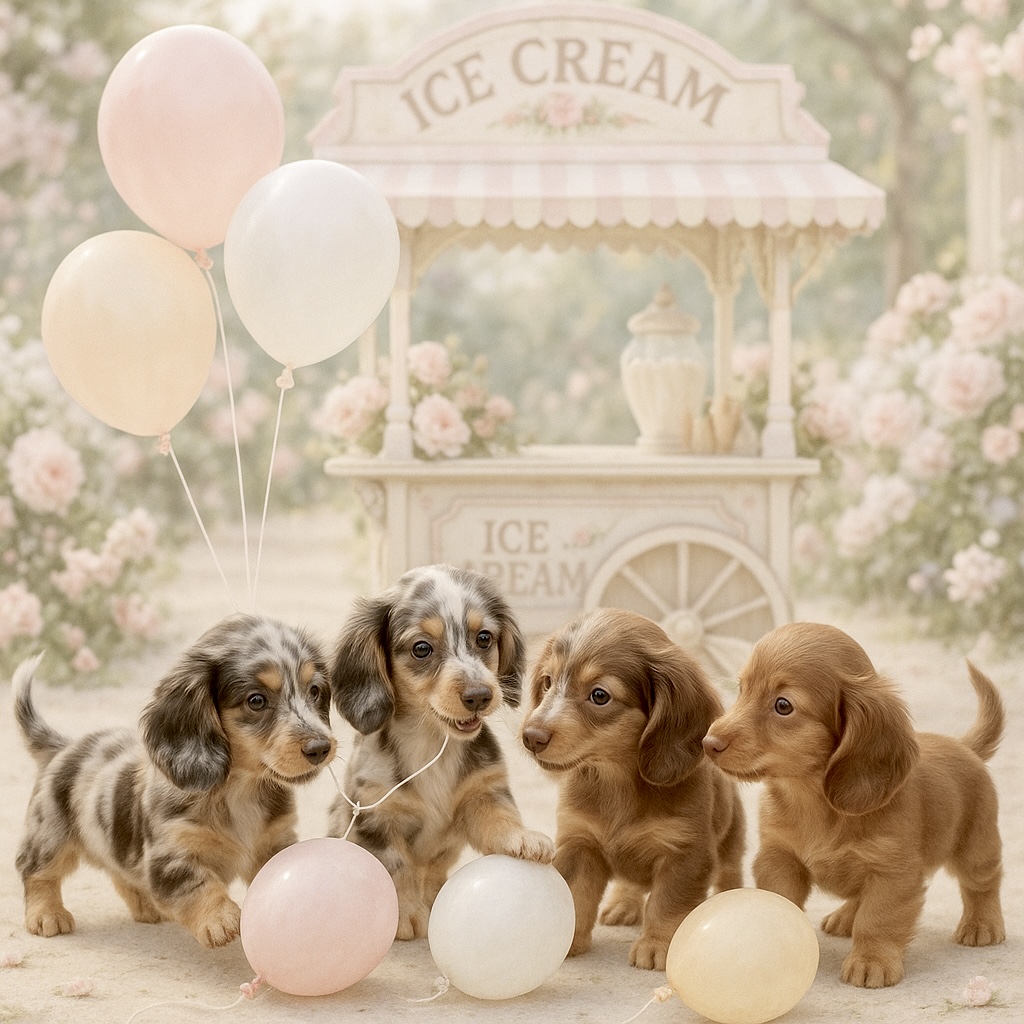 CHIOTS TECKEL NAINS DISPONIBLES