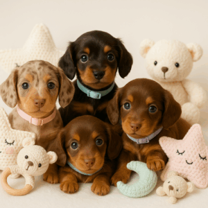 CHIOTS TECKEL NAINS DISPONIBLES