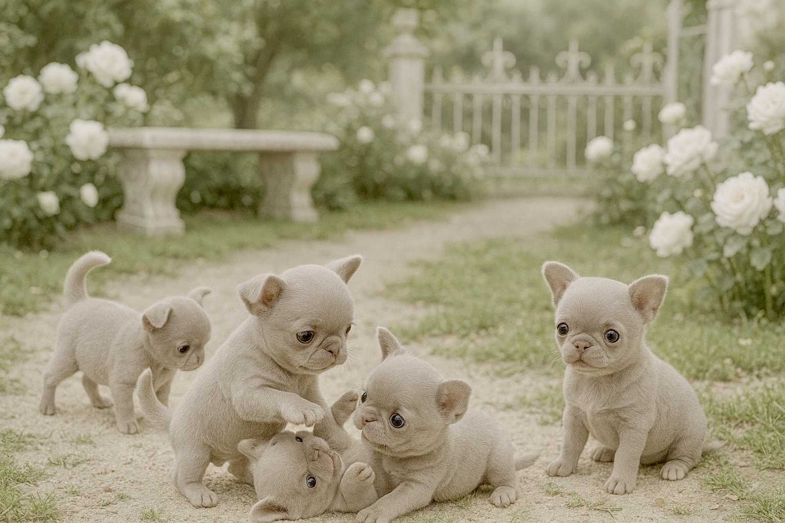 Nos chiots Chihuahua LOF …