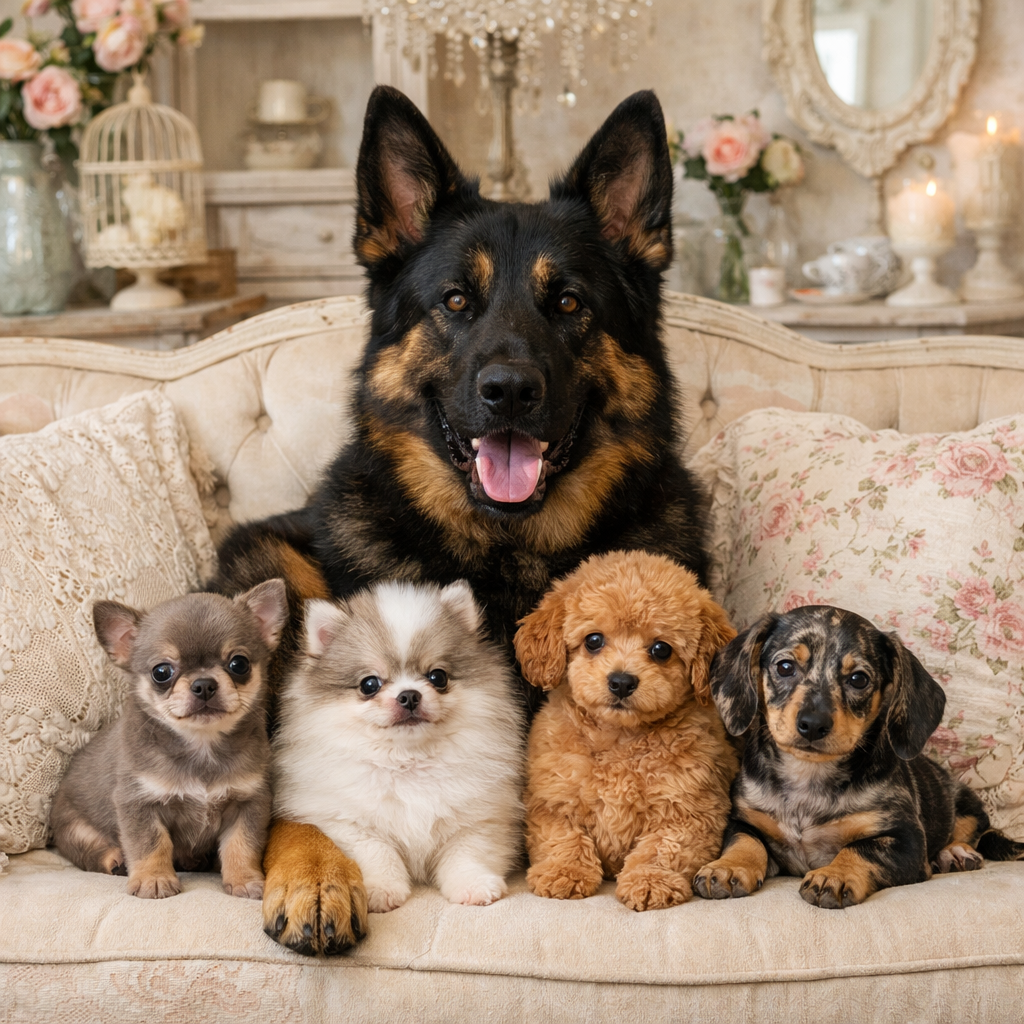 Bien intégrer son chiot dans sa famille