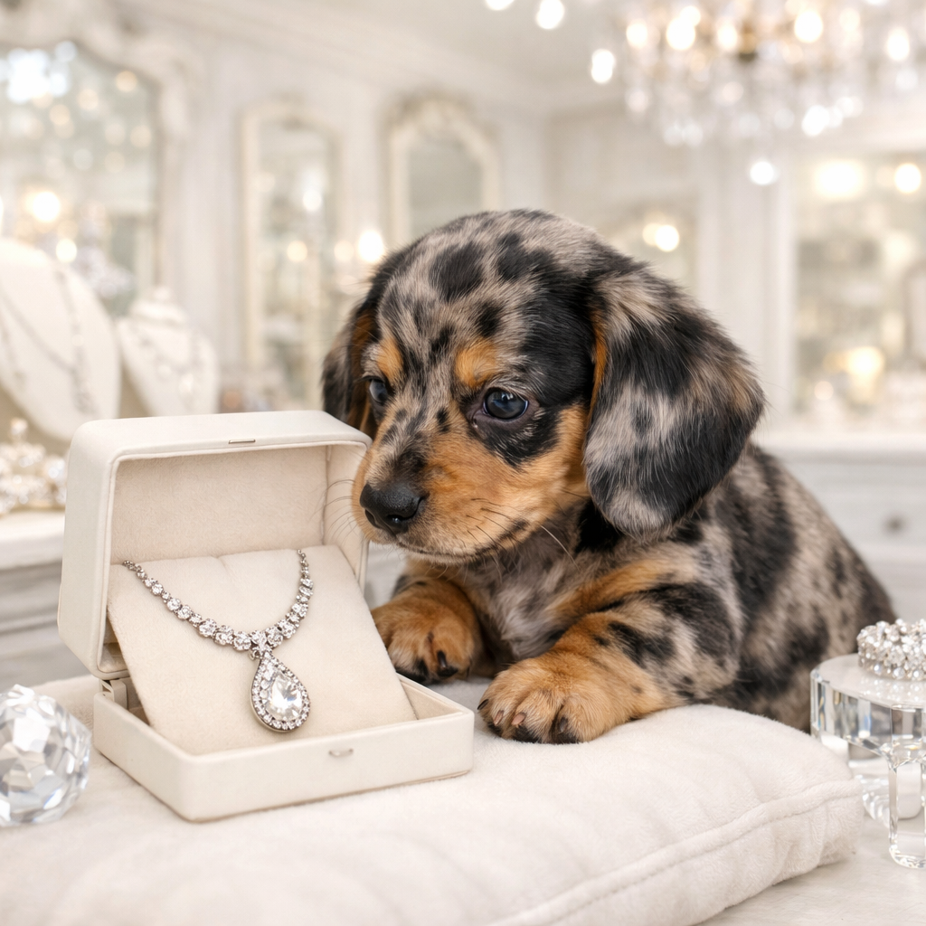 prix d'un teckel nain arlequin